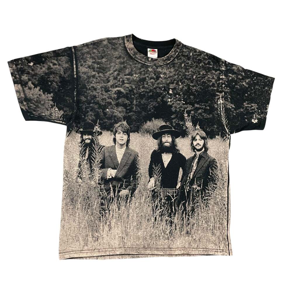 90s The Beatles AOP Vintage Band T-Shirt 1995